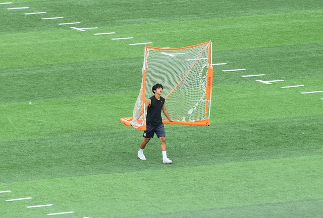 在比赛进行